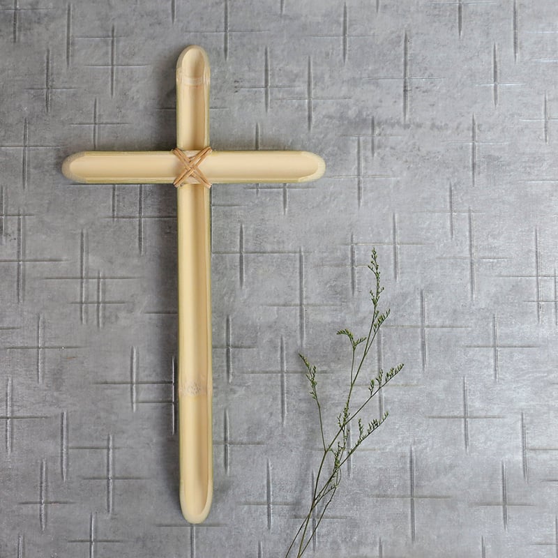 竹製十字架-壁掛十字架送禮推薦