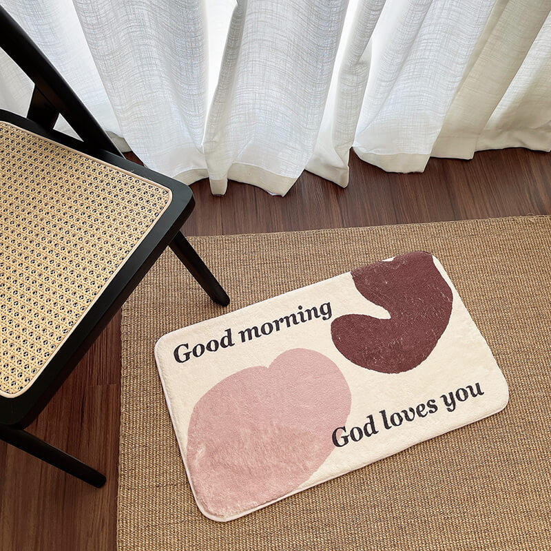 [地毯]Good morning God loves you
