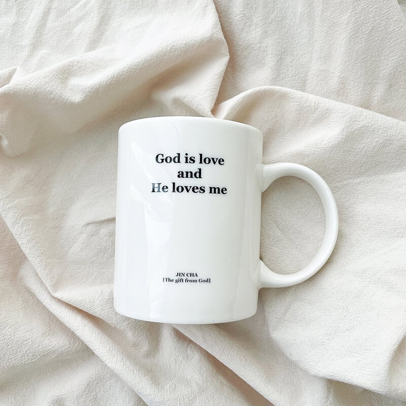 [馬克杯] God is love and he loves me