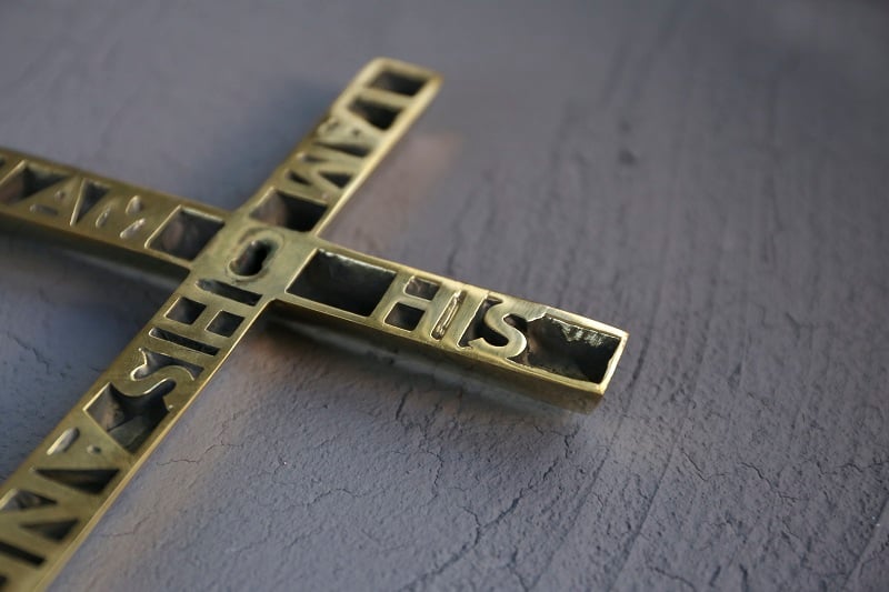 銅製十字架-壁掛十字架禮品推薦